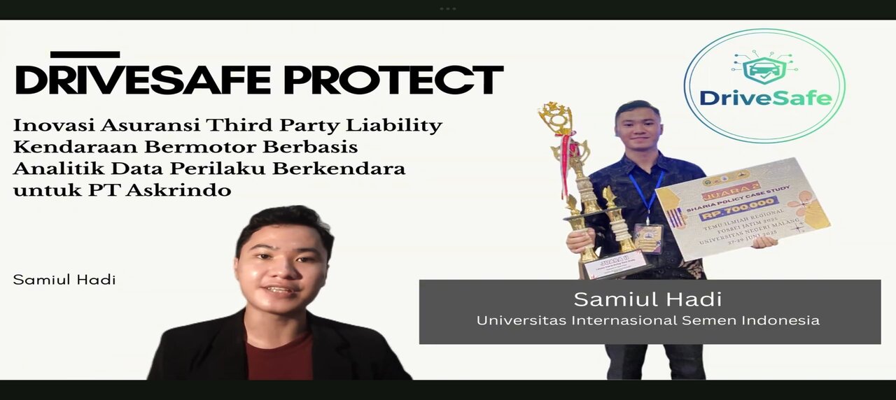 Berawal dari iseng mengisi libur semester, Samiul Hadi justru meraih double winner Call for Papers A