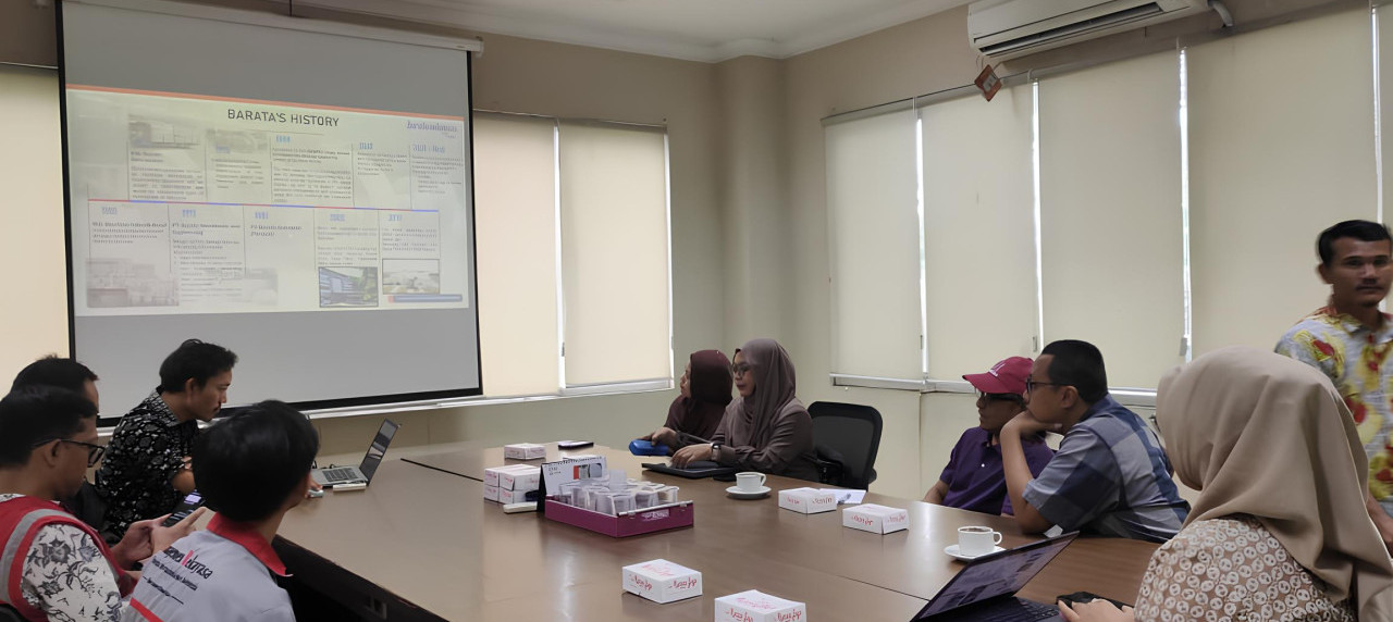 Suasana diskusi Prodi Manajemen Rekayasa UISI bersama jajaran PT Barata Indonesia