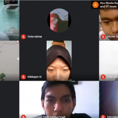 Potret virtual peserta program belajar bareng UISI di hari kedua bersama Departemen Teknik Kimia Potret virtual peserta program belajar bareng UISI di hari kedua bersama Departemen Teknik Kimia