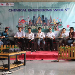 Potret salah satu perlombaan pada Chemical Engineering Week 5th di Kampus B UISI