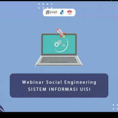 Pembukaan materi Webinar Social Engineering oleh Mahasiswa Sistem Informasi  UISI Pembukaan materi Webinar Social Engineering oleh Mahasiswa Sistem Informasi  UISI