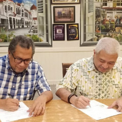 Moment sakral, penandatanganan MoA antara UISI dan UP penunjang penelitian aplikatif Moment sakral, penandatanganan MoA antara UISI dan UP penunjang penelitian aplikatif