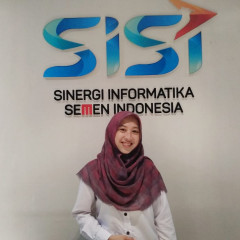 Potret Faricha Indina, S.T., Alumnus Manajemen Rekayasa UISI yang berkarir di PT. SISI