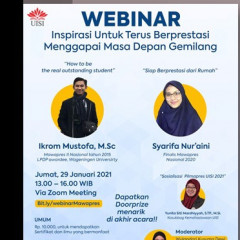 Sosok Ikrom Mustofa M.Sc, salah satu pemateri sekaligus Mahasiswa Berprestasi 2 Nasional 2015. Sosok Ikrom Mustofa M.Sc, salah satu pemateri sekaligus Mahasiswa Berprestasi 2 Nasional 2015.