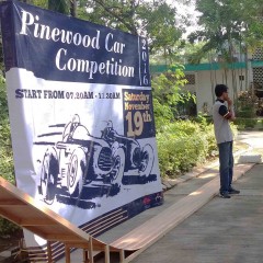 Adu kecepatan mobil kayu buatan Mahasiswa Manajemen Rekayasa UISI Adu kecepatan mobil kayu buatan Mahasiswa Manajemen Rekayasa UISI