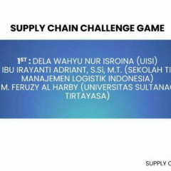 Pengumuman pemenang Supply Chain Challenge Game