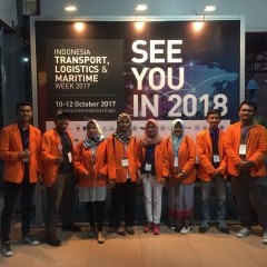 Mahasiswa Teknik Logistik UISI mengikuti pameran dan konferensi ITLMW 2017