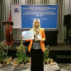 foto saat Aghnia Nadhira Abbad mengikuti PILMAPRES (Pemilihan Mahasiswa Berprestasi) 2018 foto saat Aghnia Nadhira Abbad mengikuti PILMAPRES (Pemilihan Mahasiswa Berprestasi) 2018