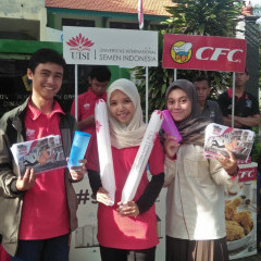 Mahasiswa UISI Hadir dalam kegiatan Mlaku Bareng di WEP Gresik Mahasiswa UISI Hadir dalam kegiatan Mlaku Bareng di WEP Gresik