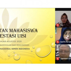 forum penyambutan kepada 103 mahasiswa berprestasi via daring. forum penyambutan kepada 103 mahasiswa berprestasi via daring.