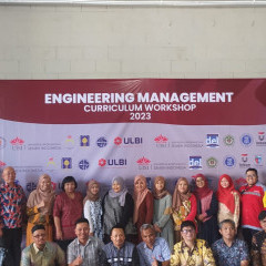 Foto bersama dengan perwakilan universitas ternama di Indonesia