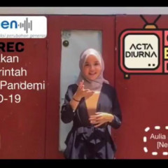 Sosok Aulia Hesti Shofani  peraih Juara Favorit News Anchor Sosok Aulia Hesti Shofani  peraih Juara Favorit News Anchor