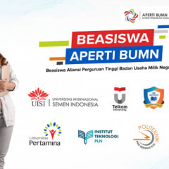 DIBUKA! Beasiswa S - 1 Aperti BUMN 2020 Bagi Siswa SMA/Sederajat DIBUKA! Beasiswa S - 1 Aperti BUMN 2020 Bagi Siswa SMA/Sederajat