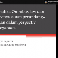 Suasana diskusi publik (Foto: Tangkapan Layar) Suasana diskusi publik (Foto: Tangkapan Layar)