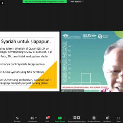 Sesi materi oleh Prof. Tjiptohadi Sawarjuono, M.Ec., Ph.D.,CPA.,CA Sesi materi oleh Prof. Tjiptohadi Sawarjuono, M.Ec., Ph.D.,CPA.,CA