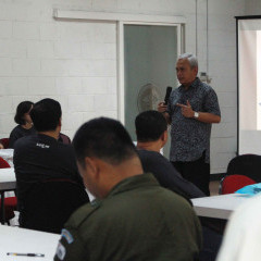 Sambutan oleh Bapak Prof. Dr. Ing. Herman Sasongko dalam acara LSCAMP2019 Sambutan oleh Bapak Prof. Dr. Ing. Herman Sasongko dalam acara LSCAMP2019