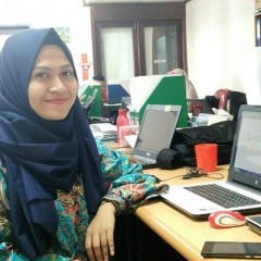 Bayanunnisa' saat menjalankan tugas sebagai mahasiswa karya di proyek Semen Indonesia Aceh Bayanunnisa' saat menjalankan tugas sebagai mahasiswa karya di proyek Semen Indonesia Aceh