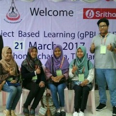 Enam orang mahasiswa yang ikut dalam ajang GPBL 2017 di Thailland Enam orang mahasiswa yang ikut dalam ajang GPBL 2017 di Thailland