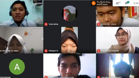 Potret virtual peserta program belajar bareng UISI di hari kedua bersama Departemen Teknik Kimia Potret virtual peserta program belajar bareng UISI di hari kedua bersama Departemen Teknik Kimia