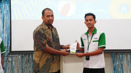Mahasiswa MR UISI meraih Penghargaan Inovasi Terbaik pada penutupan Program MAGENTA PT Petrokimia