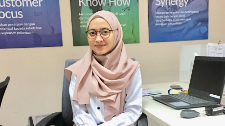 Siti Vine Intan Sania, S.T. alumnus Manajemen Rekayasa UISI 2019 Siti Vine Intan Sania, S.T. alumnus Manajemen Rekayasa UISI 2019
