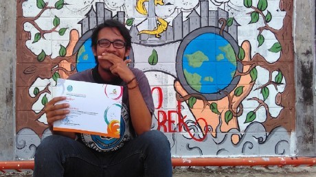 10 Peserta Terbaik Lomba Mural Se-Jawa Timur yang Diadakan UNESA November 2016