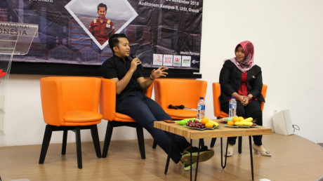 Dimas, SKK Migas Jabanusa, berbagi ilmu bersama Anggota Muda IAI Wilayah Jawa Timur