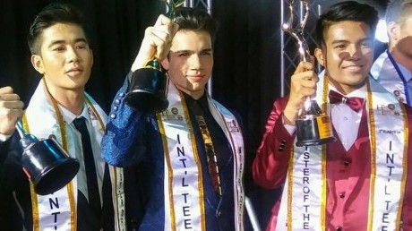 Rahmad Rizqinov yang telah meraih 3rd Runner Up Mister Teen International 2017