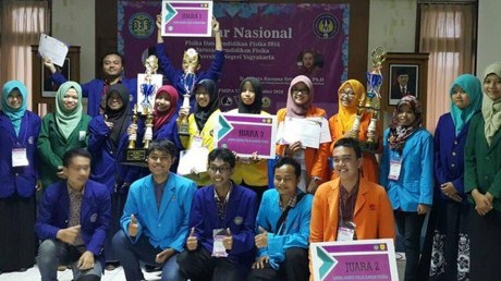 Tim UISI Berlaga di LKTI Fisika Universitas Negeri Yogyakarta