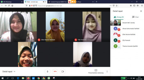 Anggota Tim Dessert.me7 yang merupakan mahasiswa asal Departemen Teknik Kimia UISI Anggota Tim Dessert.me7 yang merupakan mahasiswa asal Departemen Teknik Kimia UISI