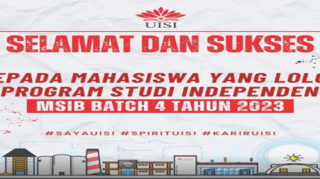 Mahasiswa UISI lolos MSIB Mahasiswa UISI lolos MSIB