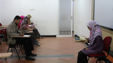 Peserta Training Islamic Competition saat menjalani tahap seleksi Peserta Training Islamic Competition saat menjalani tahap seleksi