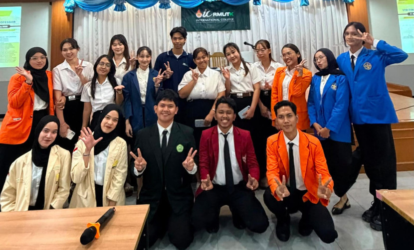 Tiga mahasiswa UISI mengikuti Program Student Exchange di RMUTK, Thailand