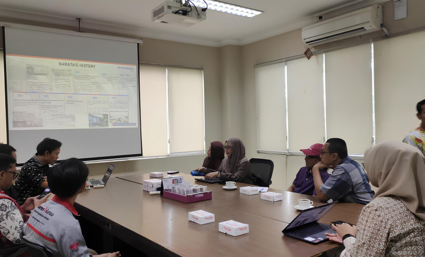 Suasana diskusi Prodi Manajemen Rekayasa UISI bersama jajaran PT Barata Indonesia